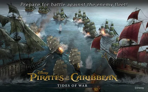 game đảo hải tặc - Pirates of the Caribbean: Tides of War