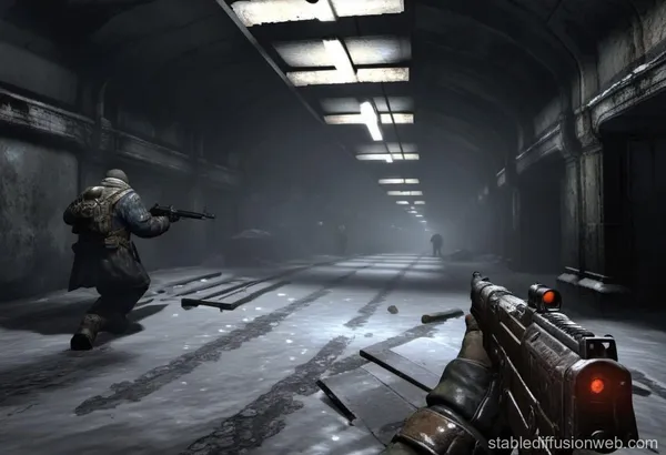 game bắn súng - Metro 2033