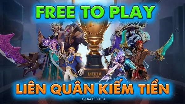 game kiếm tiền - Liên quân Mobile