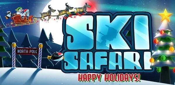 game trượt tuyết - Ski Safari v1.4.0